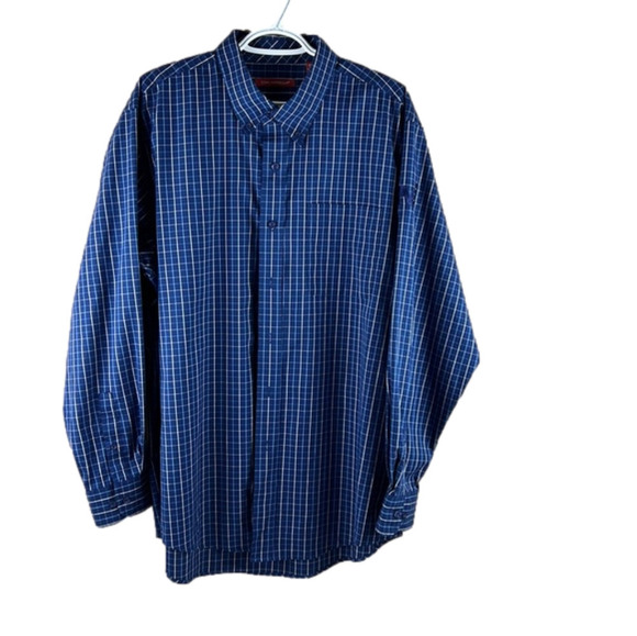 COAL Harbour Blue  Plaid Button Up Shirt - Picture 1 of 9
